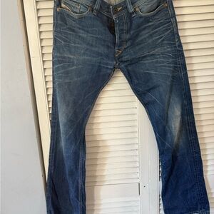Diesel viker Men's Dark Blue Straight Jeans